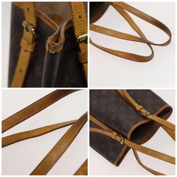 LOUIS VUITTON Monogram Bucket GM Shoulder Bag M42236 LV Auth 120557 - Picture 16 of 16